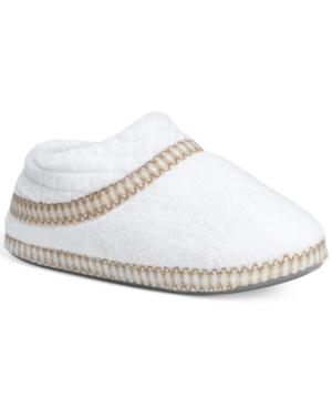 Muk Luks Rita Micro Chenille Full Foot Slippers