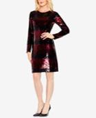 Vince Camuto Sequin-striped Dress