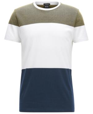 Boss Men's Colorblocked Cotton T-shirt