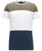 Boss Men's Colorblocked Cotton T-shirt