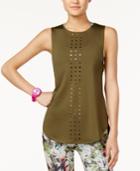Energie Active Juniors' Lark Laser-cutout Tank Top