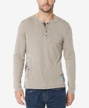 Buffalo David Bitton Men's Long-sleeve Henley