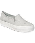 Keds Women's Triple Decker Ortholite Slip-on Fashion Sneakers Women's Shoes