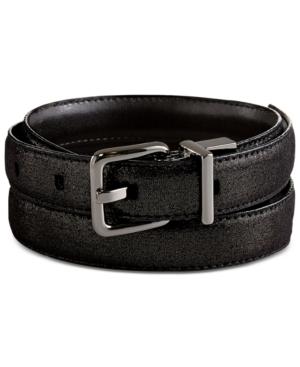 Calvin Klein Reversible Soft Metallic Skinny Belt