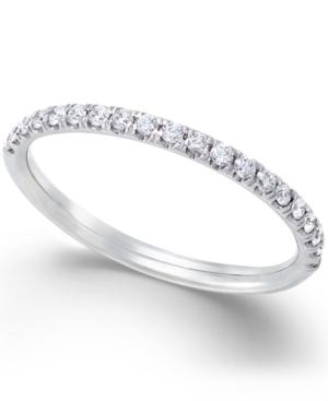 X3 Certified Diamond Band Ring (1/4 Ct. T.w.) In 18k White Gold