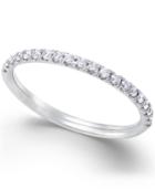 X3 Certified Diamond Band Ring (1/4 Ct. T.w.) In 18k White Gold