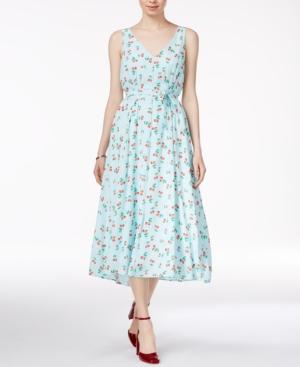 Maison Jules Cherry-print Midi Dress, Only At Macy's