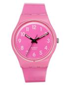 Swatch Watch, Unisex Swiss Dragon Fruit Shiny Pink Strap 34mm Gp128