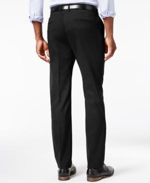 Kenneth Cole Reaction Men's Stretch Athleisure Slim-fit Dress Pants