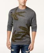 American Rag Men's Palm Intarsia Knit Sweater, Created For Macy's