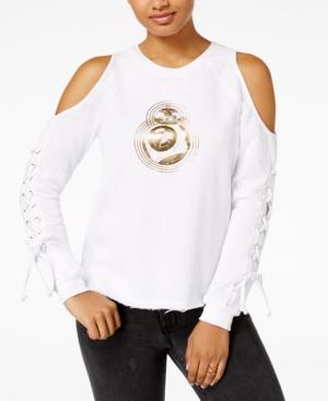Star Wars Juniors' Cold-shoulder Graphic Sweatshirt