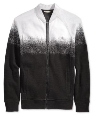 Calvin Klein Jeans Men's Jacquard Full-zip Sweater