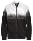 Calvin Klein Jeans Men's Jacquard Full-zip Sweater