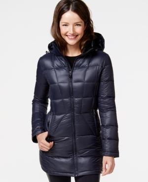 Calvin Klein Hooded Down Packable Puffer Coat