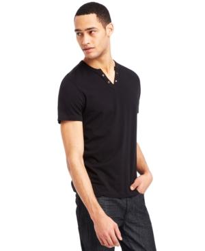 Kenneth Cole Reaction Men's Eyelet T-shirt
