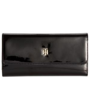 Tommy Hilfiger Julia Patent Flap Wallet