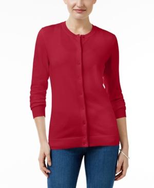 Karen Scott Petite Cardigan, Created For Macy's