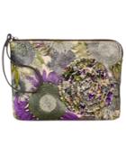 Patricia Nash Cassini Wristlet With Decal