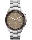 Fossil Men's Chronograph Sport 54 Stainless Steel Bracelet Watch 44mm Ch3036
