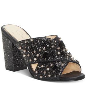Jessica Simpson Rizell Block Heel Dress Sandals Women's Shoes