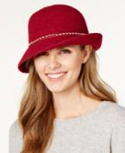 I.n.c. Packable Imitation-pearl Cloche, Created For Macy's
