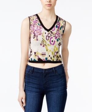 Rachel Rachel Roy Printed Crop Top