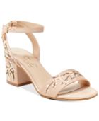 Nanette By Nanette Lepore Ruby Two-piece Block-heel Sandals, Only At Macy's Women's Shoes
