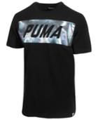 Puma Men's Holographic-logo Cotton T-shirt