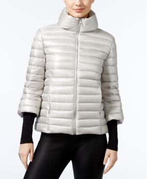 Guess Catee Three-quarter-sleeve Puffer Coat