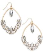 Thalia Sodi Gold-tone Crystal Drop Earrings, Created For Macy's