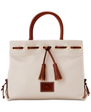 Dooney & Bourke Tassel Pebble Leather Tote