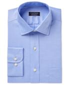 Club Room Men's Classic/regular Fit Performance Easy-care Pinpoint Solid Dress Shirt, Created For Macy's