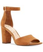 Jessica Simpson Sherron Two-piece Block-heel Sandals Women's Shoes