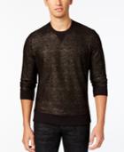Inc International Concepts Men's Gold Foil Coated Sweatshirt, Only At Macy's