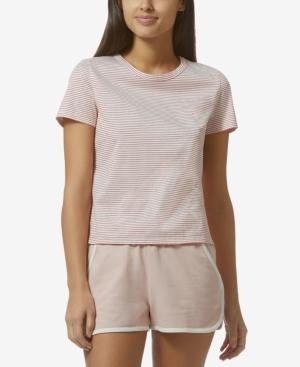 Avec Les Filles Cotton Striped Layering T-shirt