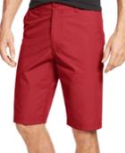 American Rag Men's Solid Slim-fit Poplin Chino Shorts, Only At Macy's