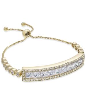Joan Boyce Cubic Zirconia Slider Bracelet