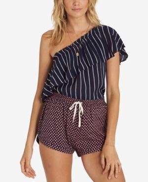 Billabong Juniors' One-shoulder Flounce Top