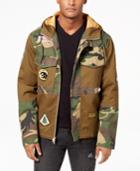 Reason Men's Hooded Camo Navigator Jacket