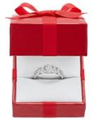 Trumiracle Diamond Three-stone Ring (1 Ct. T.w.) In 14k White, Yellow Or Rose Gold