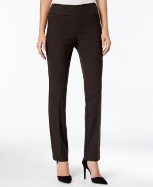 Charter Club Jacquard Slim-leg Pants, Only At Macy's