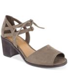 Mia Luella Two-piece Block-heel Sandals Women's Shoes