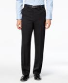 Alfani Men's Stripe Flat-front Pants, Only At Macy's