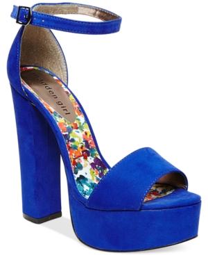 Madden Girl Wallflwr Two-piece Platform Sandals