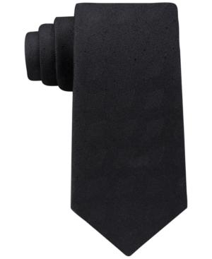 Calvin Klein Men's Diamond Mesh Silk Tie