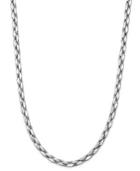 Sutton By Rhona Sutton Men's Stainless Steel Razor Chain Necklace
