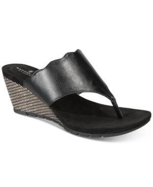 Bandolino Sarita Slip-on Wedge Sandals Women's Shoes