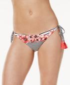 Vince Camuto Blossom Side-tie Cheeky Bikini Bottoms Women's Swimsuit