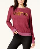 Dream Scene Wine Graphic Sweatshirt