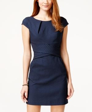 Teeze Me Juniors' Printed Sheath Dress